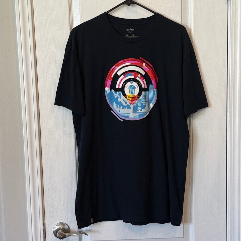 Pokemon Go Fest 2021 T Shirt XL Limited Edition Graphic Tee Navy Unisex